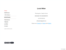 Tablet Screenshot of louiswitter.com